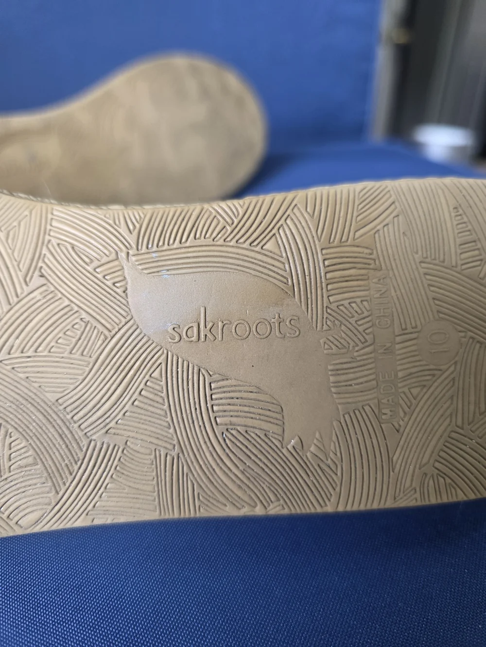 Sakroots Espadrille Slip-On Shoes Multicolor Textile Size 10 Boho Artsy